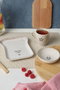 Hermia Set de Desayuno de 3 Piezas en Color Crema